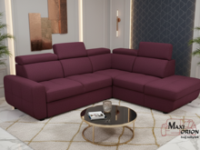 Fotogalerie Rozkládací souprava Nevada do L - výběr potahů 2F-UPM-D