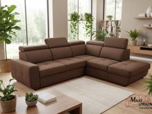 Fotogalerie Rozkládací souprava Nevada do L - výběr potahů 2F-UPM-D