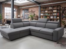 Fotogalerie Rozkládací souprava Nevada do L - výběr potahů 2F-UPM-D