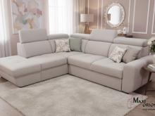 Fotogalerie Rohová rozkládací sedací souprava Nevada - levá - béžová 