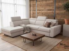 Fotogalerie Rohová rozkládací sedací souprava Nevada - levá - béžová 