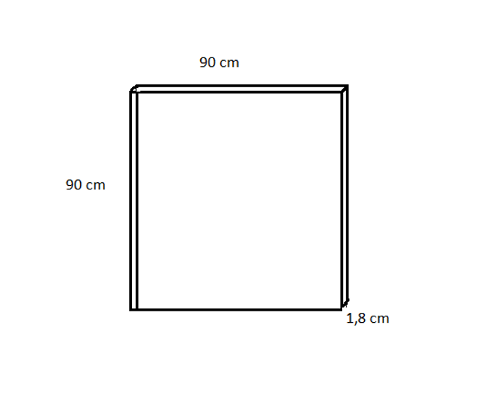 Fotogalerie Nástěnný panel - dekor dub Artisan- v rozměru 90 x 90 cm