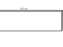 Fotogalerie Nástěnný panel - dekor Dark Atelier - v rozměru 211 x 63,5 cm