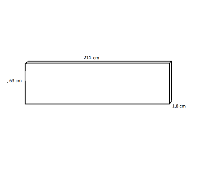 Fotogalerie Nástěnný panel - dekor Dark Atelier - v rozměru 211 x 63,5 cm