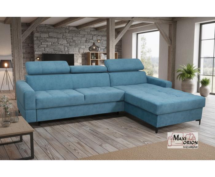 Ukázka interiéru - Metrix tyrkysová