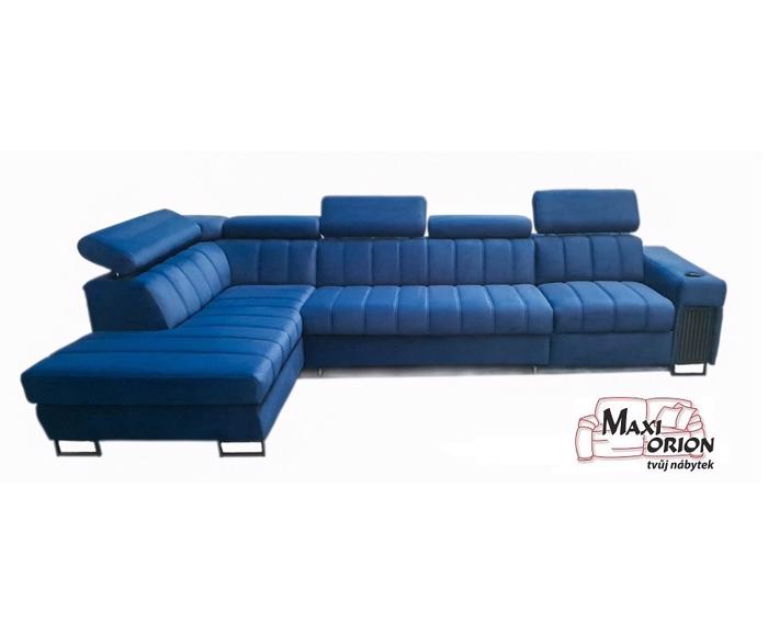 Metrix - prošití Alicante XL s barem a držákem na nápoje v područce