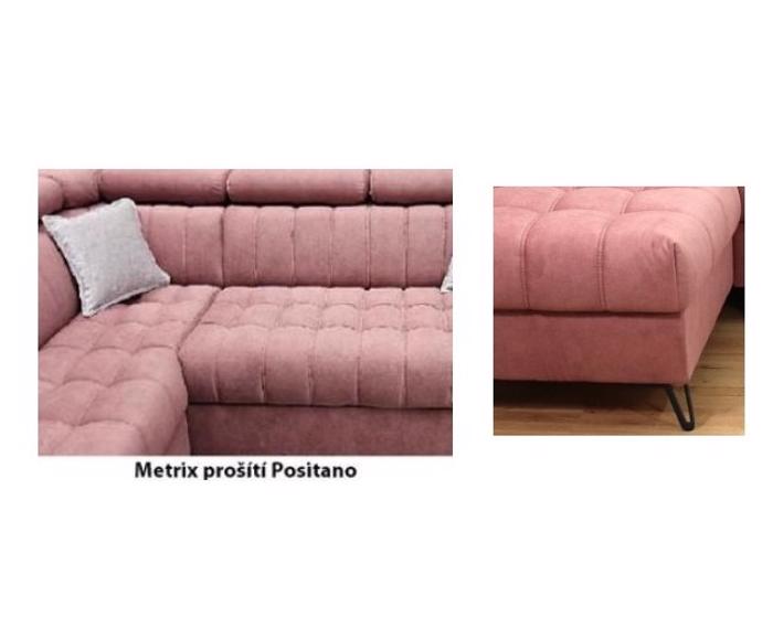 Fotogalerie Pohovka s úložným prostorem Metrix Positano