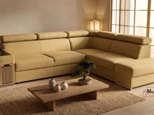 Fotogalerie Rozkládací rohová sedací souprava Metrix IV s výsuvným barem a úložným prostorem - šedá