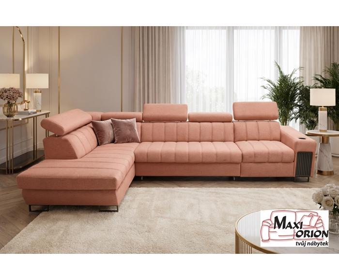 Metrix - prošití Alicante XL s barem a držákem na nápoje v područce