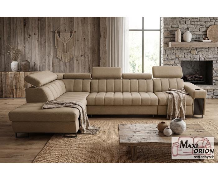 Metrix - prošití Alicante XL s barem a držákem na nápoje v područce