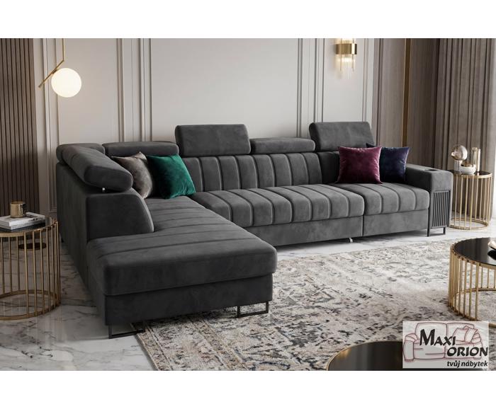 Metrix - prošití Alicante XL s barem a držákem na nápoje v područce