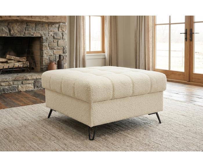 Taburet Metrix - prošití positano, ukázka interiéru