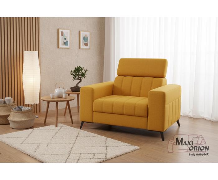 Ukázka interiéru – takto může vypadat Vaše křeslo Metrix prošití Alicante