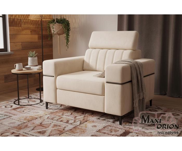 Ukázka interiéru – takto může vypadat Vaše křeslo, prošití Massimo