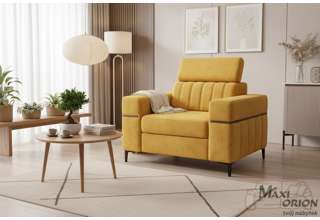 Ukázka interiéru – takto může vypadat Vaše křeslo, prošití Massimo