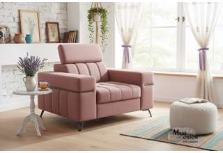 Ukázka interiéru – takto může vypadat Vaše křeslo Metrix Positano