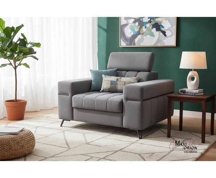 Ukázka interiéru – takto může vypadat Vaše křeslo Metrix Positano