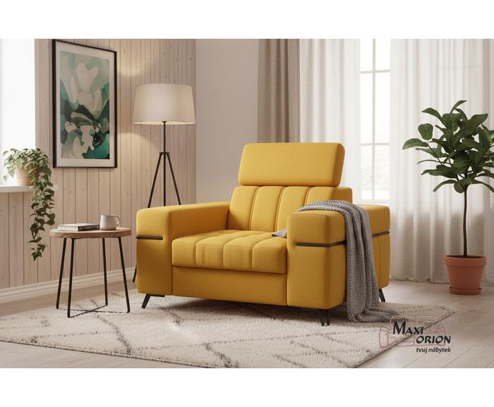 Ukázka interiéru – takto může vypadat Vaše křeslo Metrix Positano