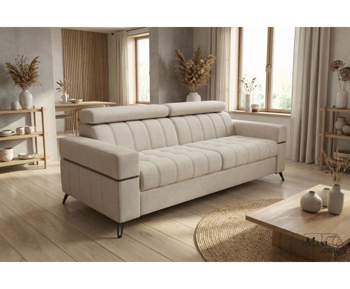 Ukázka interiéru – takto může vypadat Vaše Pohovka s úložným prostorem Metrix Positano