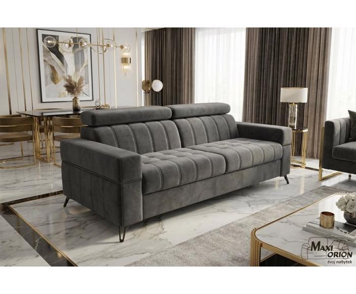 Ukázka interiéru – takto může vypadat Vaše Pohovka s úložným prostorem Metrix Positano