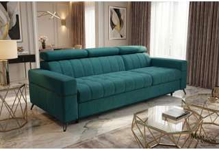 Ukázka interiéru – takto může vypadat Vaše rozkládací pohovka Metrix Positano