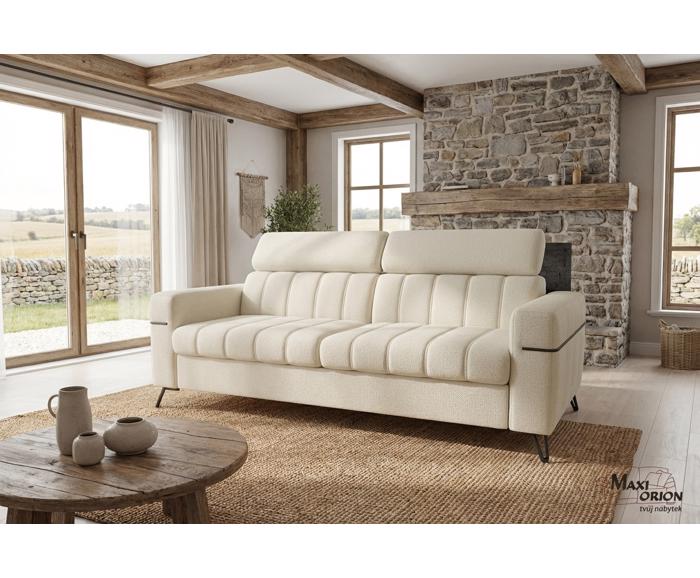 Ukázka interiéru – takto může vypadat Vaše pohovka s úložným prostorem Metrix Alicante