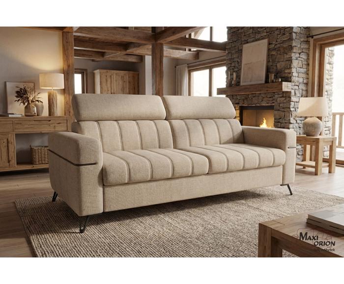 Ukázka interiéru – takto může vypadat Vaše pohovka s úložným prostorem Metrix Alicante