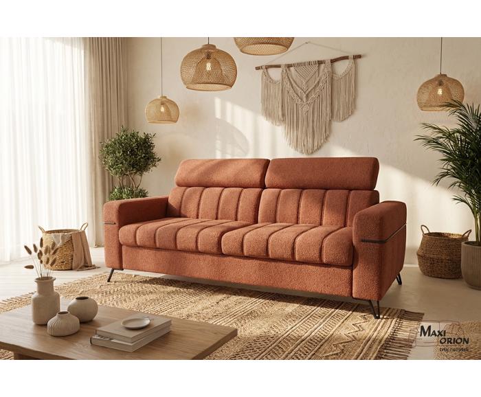 Ukázka interiéru – takto může vypadat Vaše pohovka s úložným prostorem Metrix Alicante