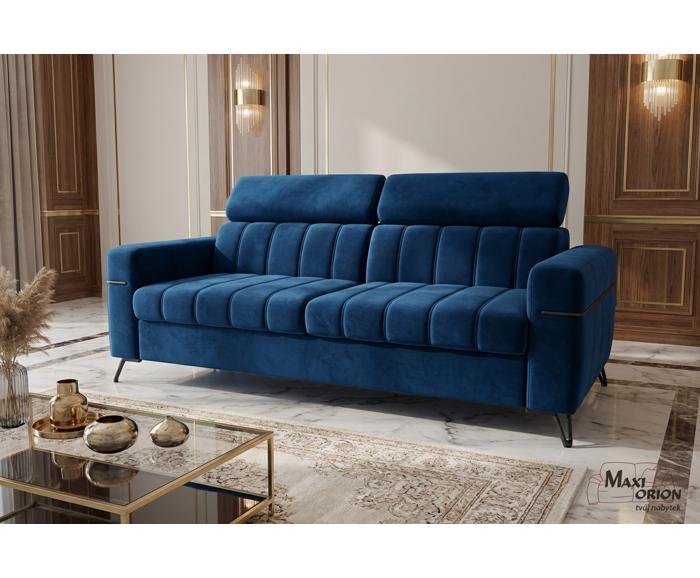 Ukázka interiéru – takto může vypadat Vaše pohovka s úložným prostorem Metrix Alicante