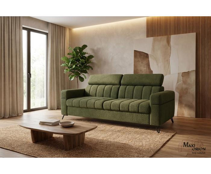 Ukázka interiéru – takto může vypadat Vaše pohovka s úložným prostorem Metrix Alicante