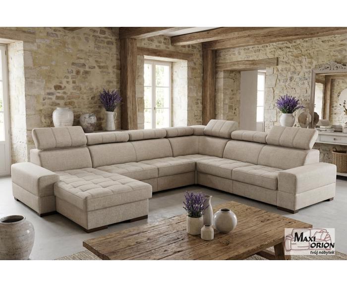 Ukázka interiéru – takto může vypadat Vaše sedací souprava Metrix VI.