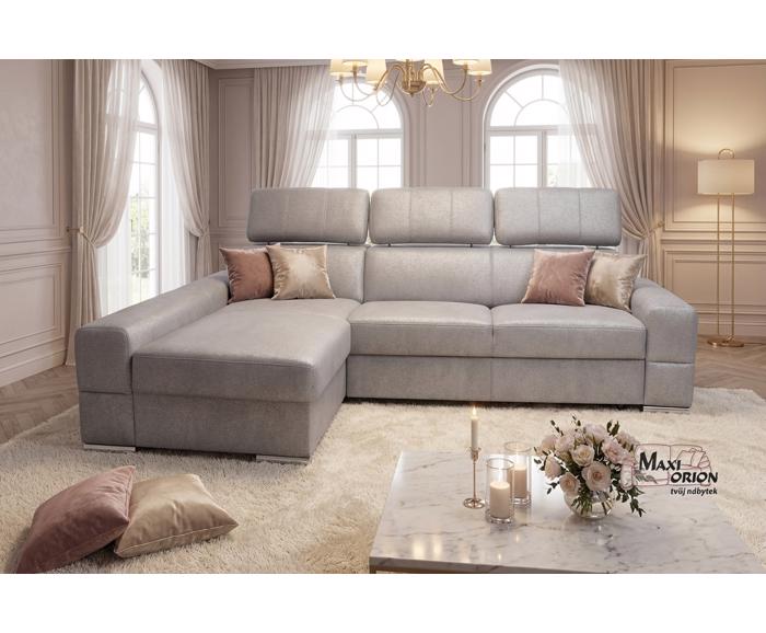 Ukázka interiéru – takto může vypadat Vaše sedací souprava Metrtix I. ve tvaru L