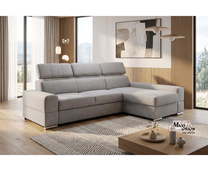 Ukázka interiéru – takto může vypadat Vaše sedací souprava Metrtix I. ve tvaru L