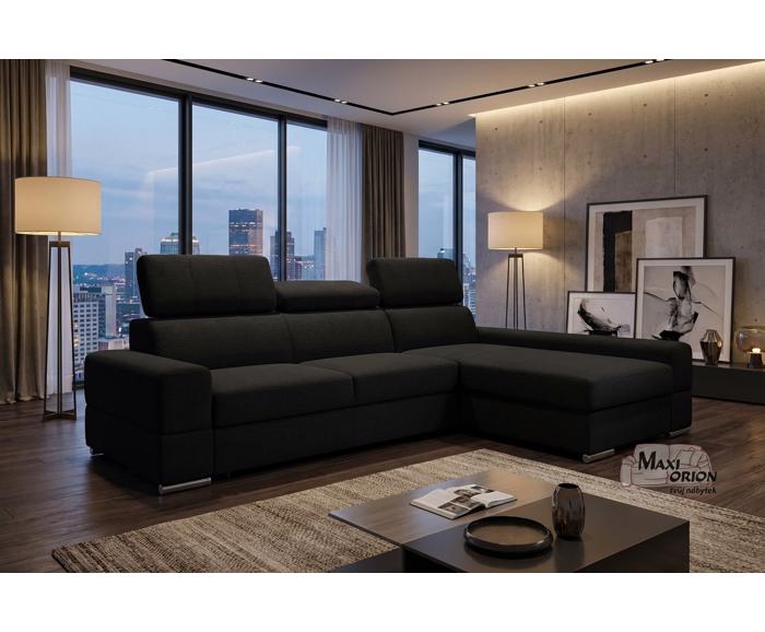 Ukázka interiéru – takto může vypadat Vaše sedací souprava Metrtix I. ve tvaru L