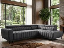 Fotogalerie Rohová sedací souprava Sleep 140 na každodenní spaní - šedá