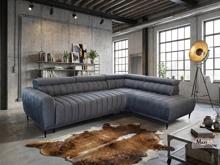 Fotogalerie Rohová sedací souprava Sleep 140 na každodenní spaní - šedá