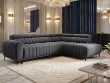 Fotogalerie Rohová sedací souprava Sleep 140 na každodenní spaní - šedá