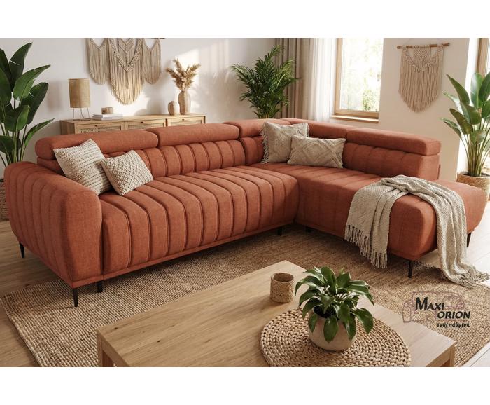 Ilustrační fotografie - Rohová sedací souprava Sleep 120 na každodenní spaní - výběr barev