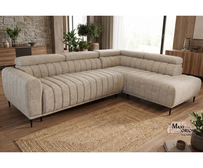 Fotogalerie Rohová sedací souprava Sleep 120 na každodenní spaní - výběr barev