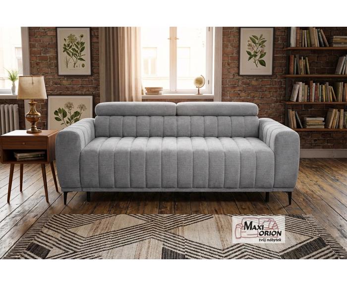 Rozkládací pohovka na každodenní spaní Sleep 140, šedá - ilustrační fotografie