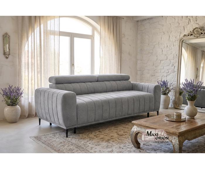 Rozkládací pohovka na každodenní spaní Sleep 140, šedá - ilustrační fotografie