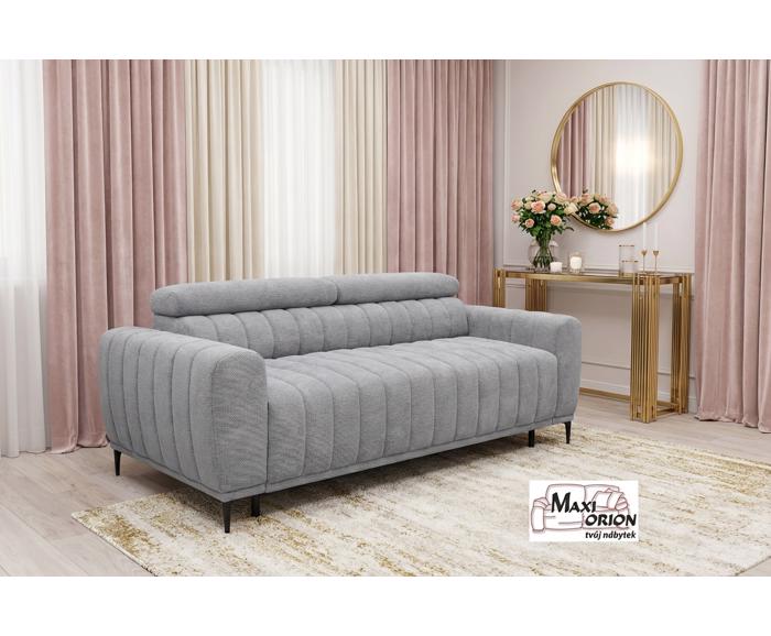 Rozkládací pohovka na každodenní spaní Sleep 140, šedá - ilustrační fotografie