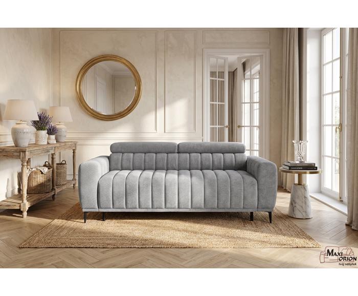 Rozkládací pohovka na každodenní spaní Sleep 140, šedá - ilustrační fotografie