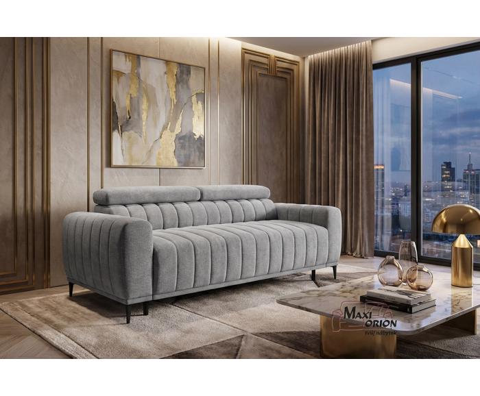 Rozkládací pohovka na každodenní spaní Sleep 140, šedá - ilustrační fotografie