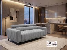 Fotogalerie Rozkládací pohovka na každodenní spaní Sleep - 140 - šedá