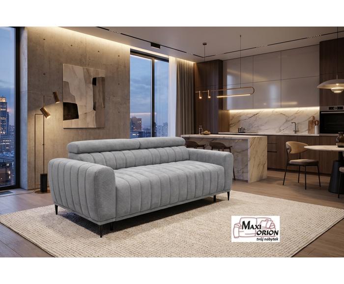 Rozkládací pohovka na každodenní spaní Sleep 140, šedá - ilustrační fotografie