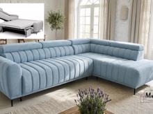 Fotogalerie Rohová sedací souprava Sleep 140 na každodenní spaní  - výběr potahů