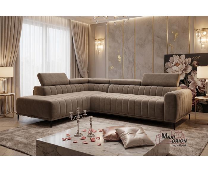 Fotogalerie Rohová sedací souprava Sleep 160 na každodenní spaní - výběr barev