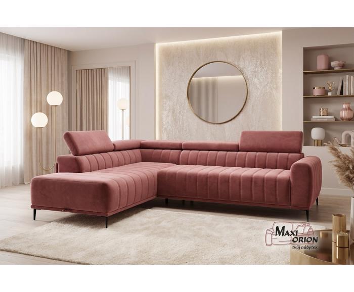 Fotogalerie Rohová sedací souprava Sleep 160 na každodenní spaní - výběr barev