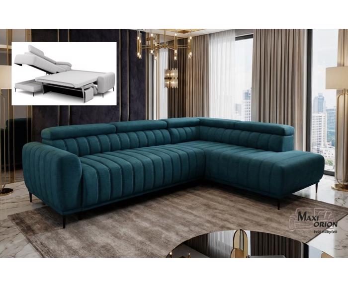 Ukázka interiéru - Rohová sedací souprava Sleep 140 na každodenní spaní 